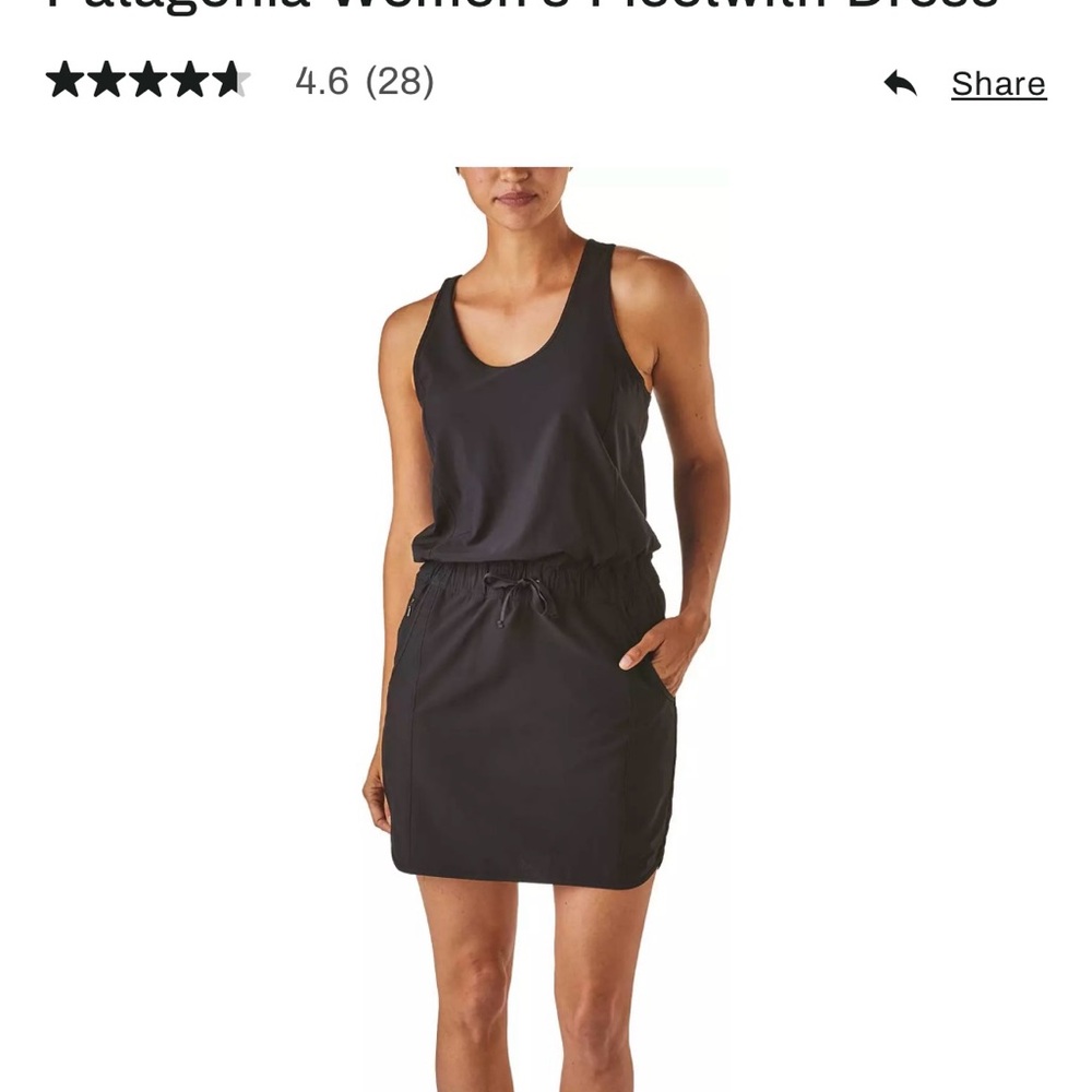Patagonia dress XS black